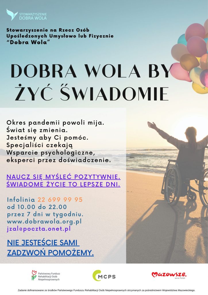 Dobra Wola by żyć świadomie