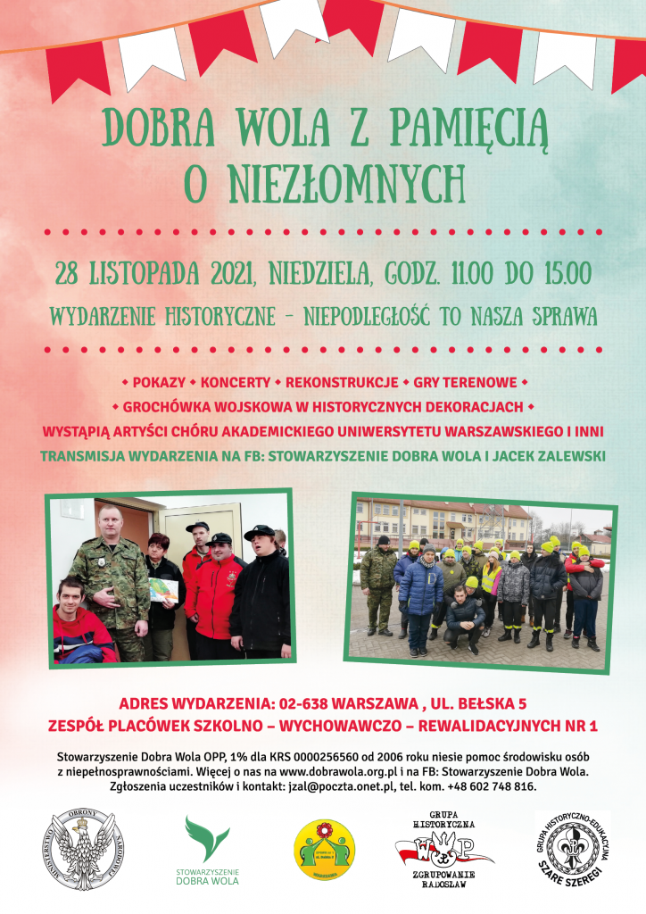 DOBRA WOLA Z PAMIĘCIĄ O NIEZŁOMNYCH