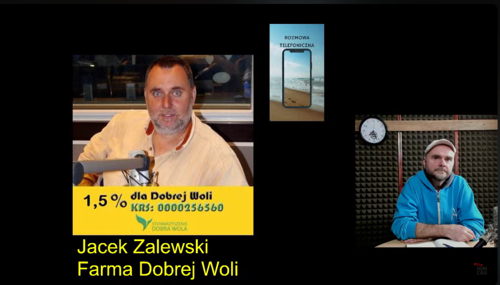Jacek Zalewski o Farmie Dobra Wola w Radiu Koncao