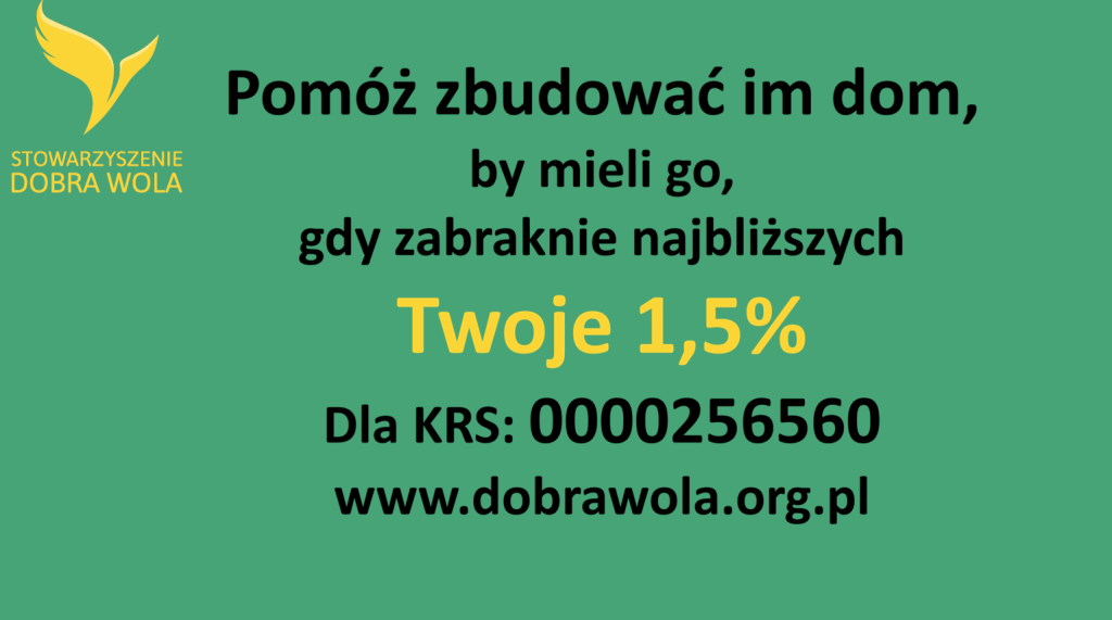 Zadbajmy o przyszłość słabszych, zanim opadniemy z sił.