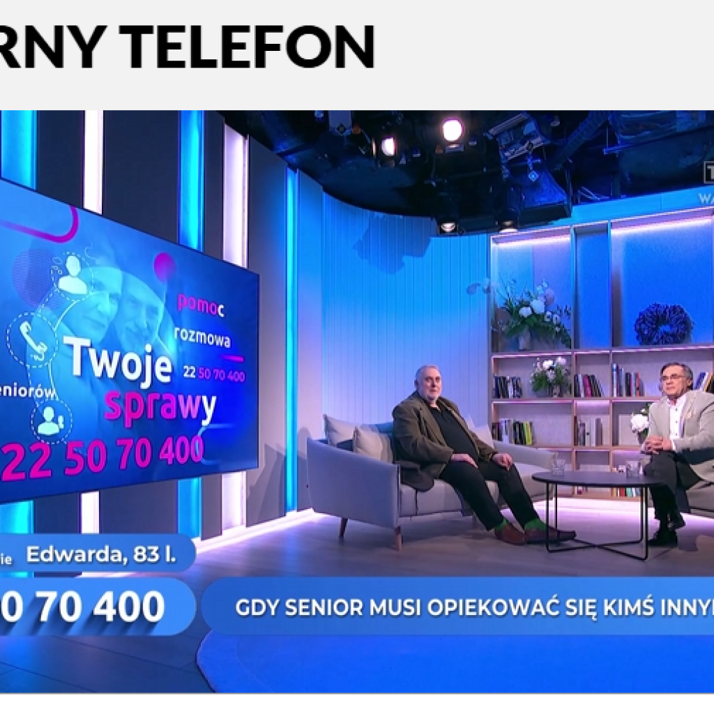 Srebrny telefon: Gdy to senior ma pod opieką innego członka rodziny